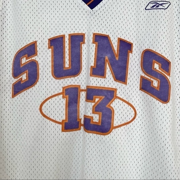Reebok NBA Phoenix Suns Steve Nash Vintage Sleeveless Jersey Size XXL Men - Picture 12 of 14